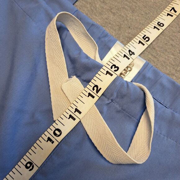 SCRUBS BEYOND PANTS BLUE UNISEX SIZE MEDIUM LIGHTWEIGHT DRAWSTRING MEDICAL - Picture 6 of 11